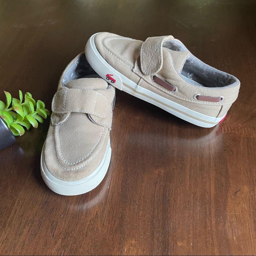See Kai Run Elias Khaki Sneakers Shoes Size 12